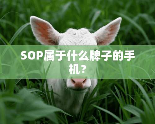 SOP属于什么牌子的手机？