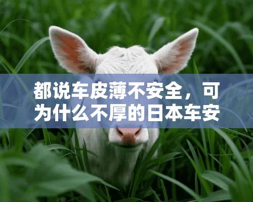 都说车皮薄不安全，可为什么不厚的日本车安全系数却挺高的？