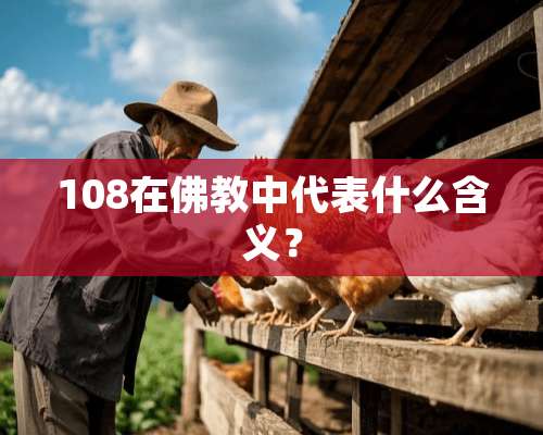 108在佛教中代表什么含义？