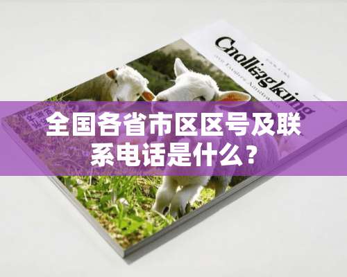 全国各省市区区号及联系电话是什么？