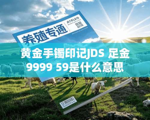 黄金手镯印记JDS 足金9999 59是什么意思