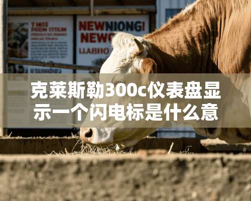 克莱斯勒300c仪表盘显示一个闪电标是什么意思