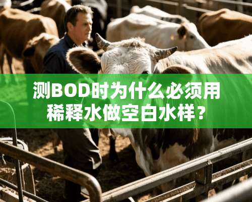 测BOD时为什么必须用稀释水做空白水样？