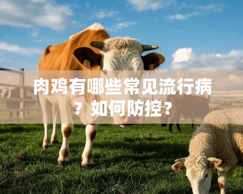 肉鸡有哪些常见流行病？如何防控？