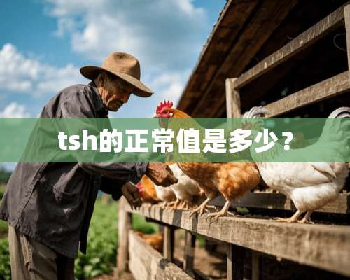 tsh的正常值是多少？