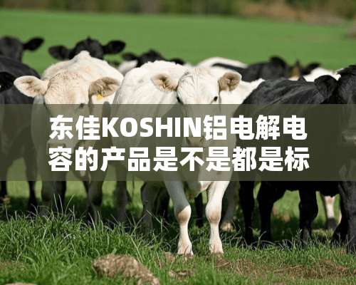 东佳KOSHIN铝电解电容的产品是不是都是标品？有没有定制化生产能力？