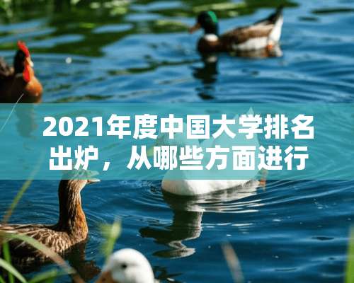 2021年度中国大学排名出炉，从哪些方面进行评价？