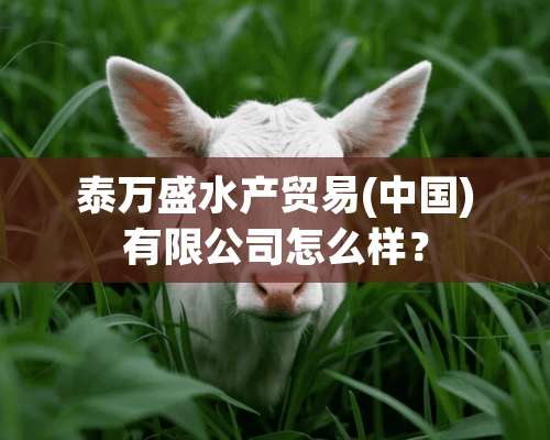 泰万盛水产贸易(中国)有限公司怎么样？