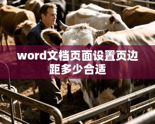 word文档页面设置页边距多少合适