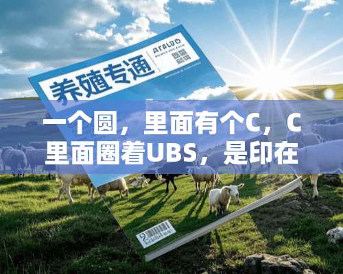 一个圆，里面有个C，C里面圈着UBS，是印在衣服上的，是个牌子吗