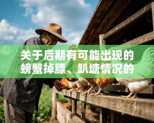 关于后期有可能出现的螃蟹掉膘、趴塘情况的总结分析