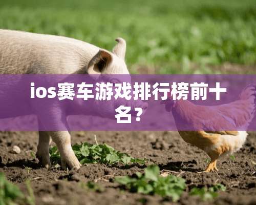 ios赛车游戏排行榜前十名？