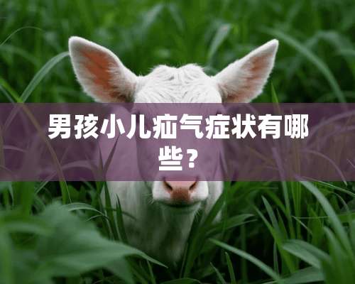 男孩小儿疝气症状有哪些？