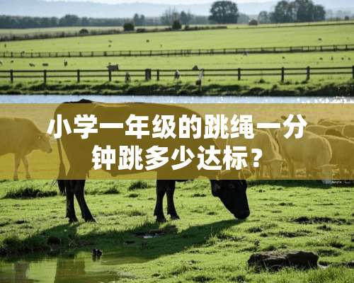 小学一年级的跳绳一分钟跳多少达标？