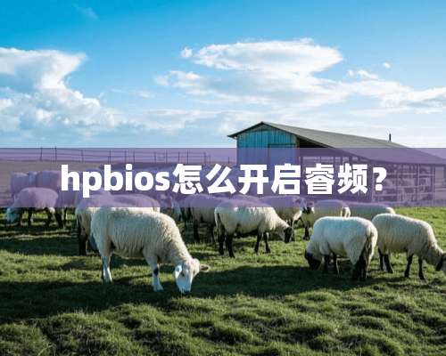 hpbios怎么开启睿频？