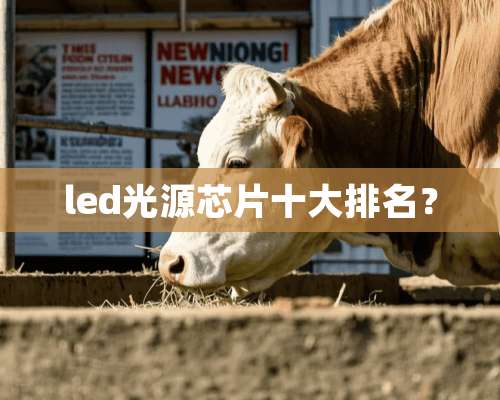 led光源芯片十大排名？