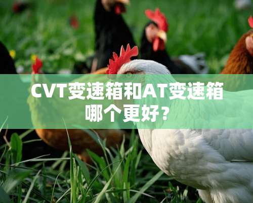 CVT变速箱和AT变速箱哪个更好？