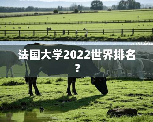 法国大学2022世界排名？