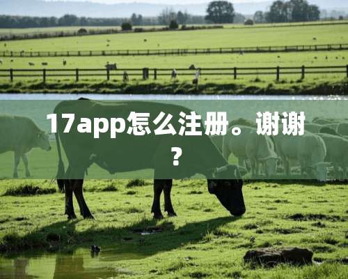 17app怎么注册。谢谢？