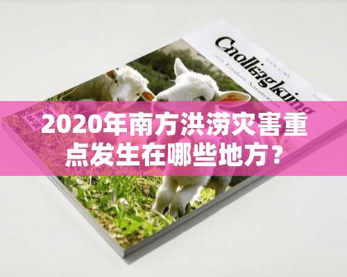 2020年南方洪涝灾害重点发生在哪些地方？