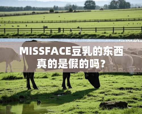 MISSFACE豆*的东西真的是假的吗？