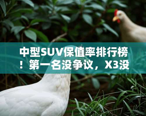 中型SUV保值率排行榜！第一名没争议，X3没上榜？你车在榜上吗？