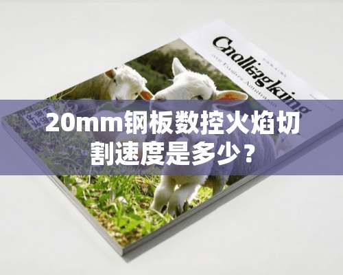 20mm钢板数控火焰切割速度是多少？