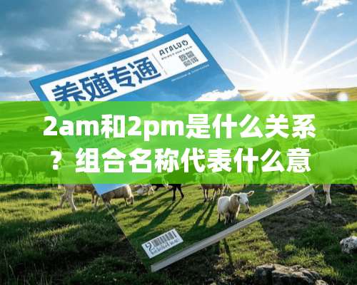 2am和2pm是什么关系？组合名称代表什么意思？