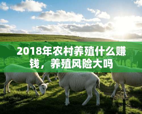 2018年农村养殖什么赚钱，养殖风险大吗