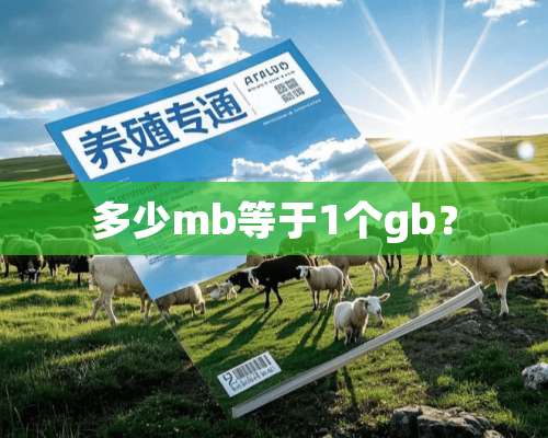 多少mb等于1个gb？