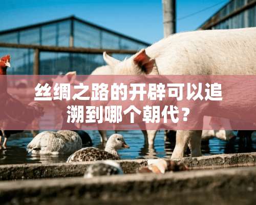 丝绸之路的开辟可以追溯到哪个朝代？