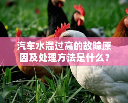 汽车水温过高的故障原因及处理方法是什么？