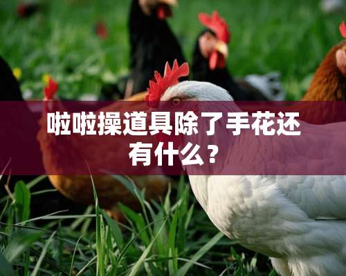 啦啦操道具除了手花还有什么？