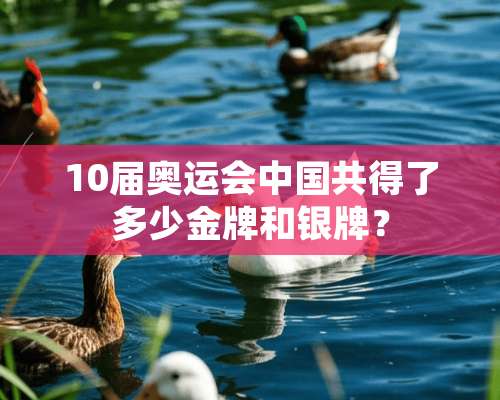 10届奥运会中国共得了多少金牌和银牌？