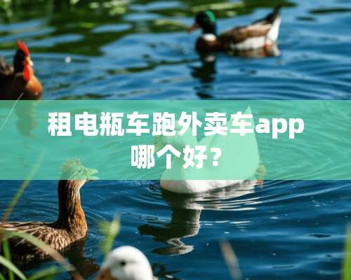 租电瓶车跑外卖车app哪个好？