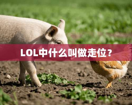 LOL中什么叫做走位？