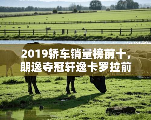 2019轿车销量榜前十，朗逸夺冠轩逸卡罗拉前三，日系车有5款上榜