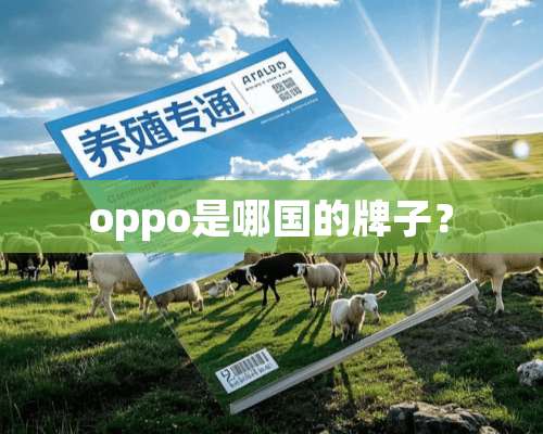 oppo是哪国的牌子？