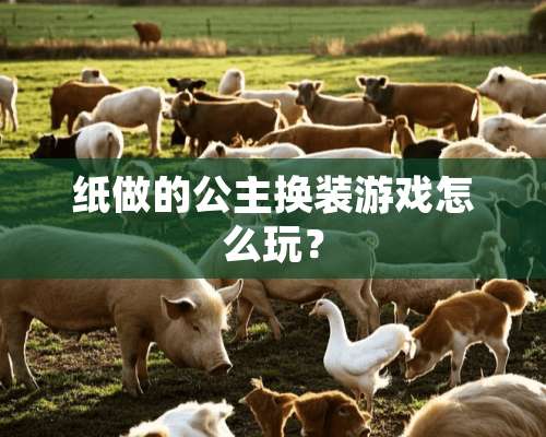 纸做的公主换装游戏怎么玩？