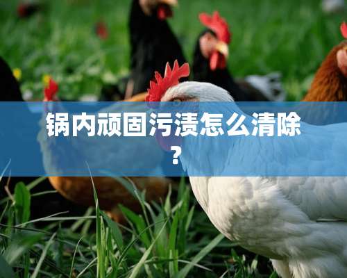 锅内顽固污渍怎么清除？