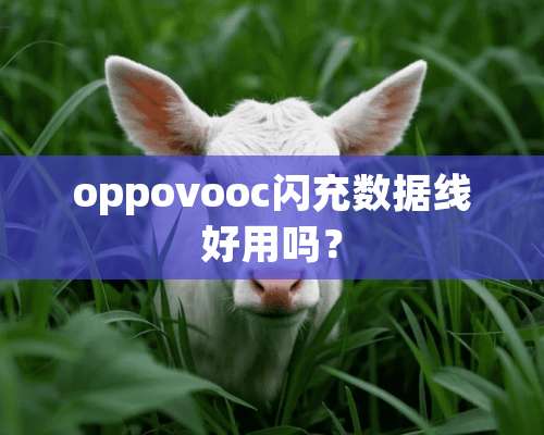 oppovooc闪充数据线好用吗？