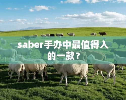 saber手办中最值得入的一款？