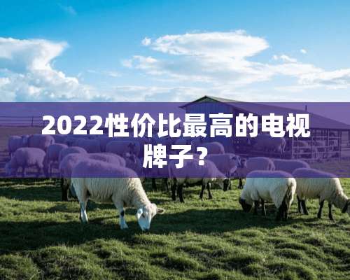 2022性价比最高的电视牌子？