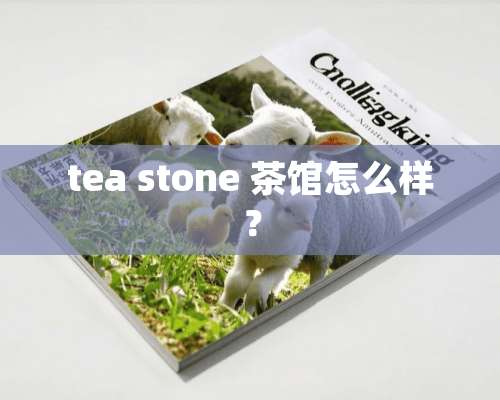 tea stone 茶馆怎么样？