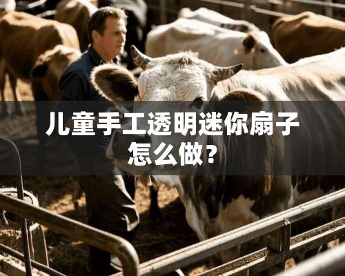 儿童手工透明迷你扇子怎么做？