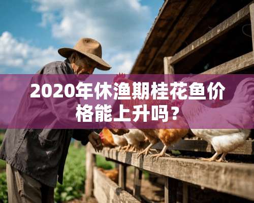 2020年休渔期桂花鱼价格能上升吗？