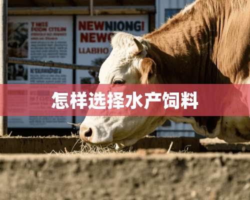 怎样选择水产饲料