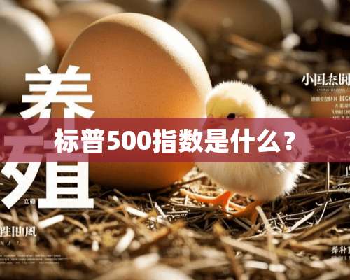 标普500指数是什么？