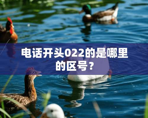 电话开头022的是哪里的区号？