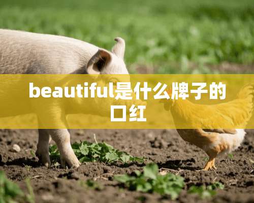 beautiful是什么牌子的口红